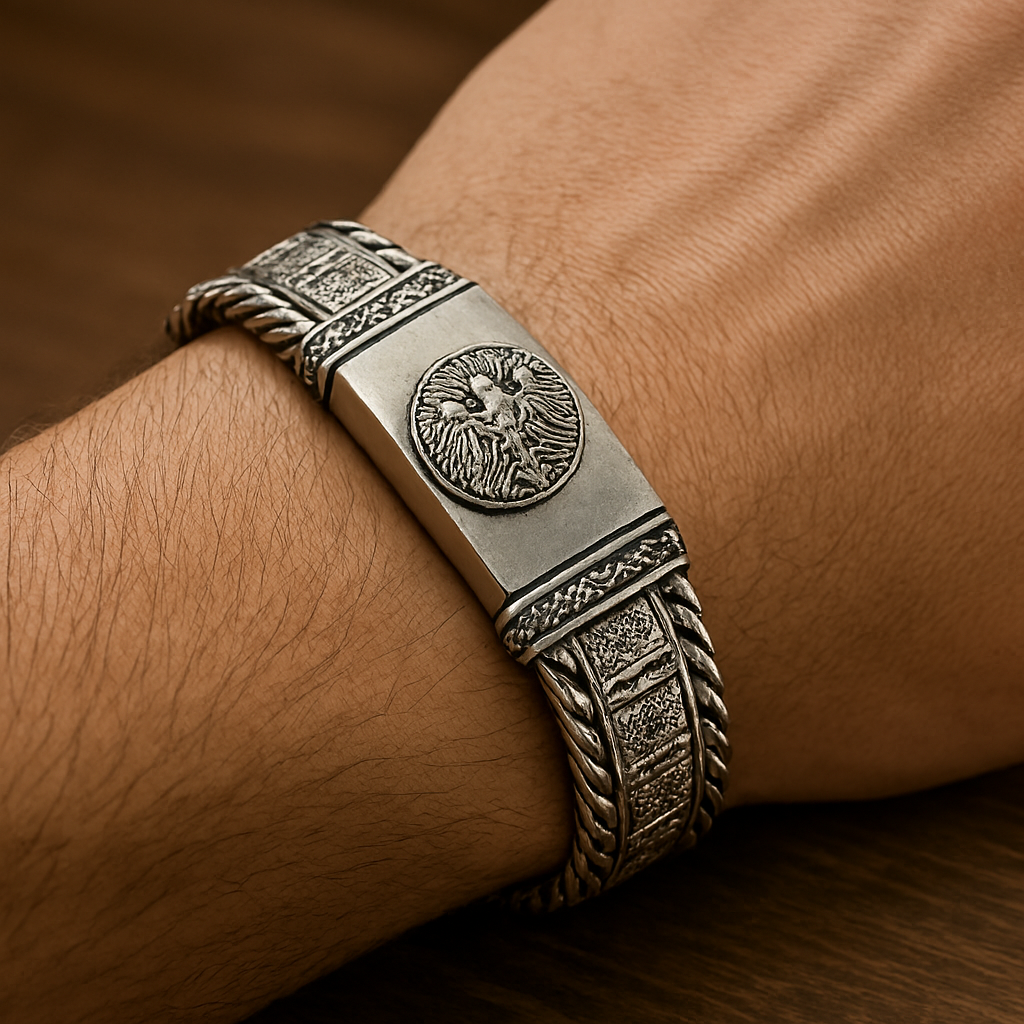 Charm Bracelet Men Cuff Personality Jewelry