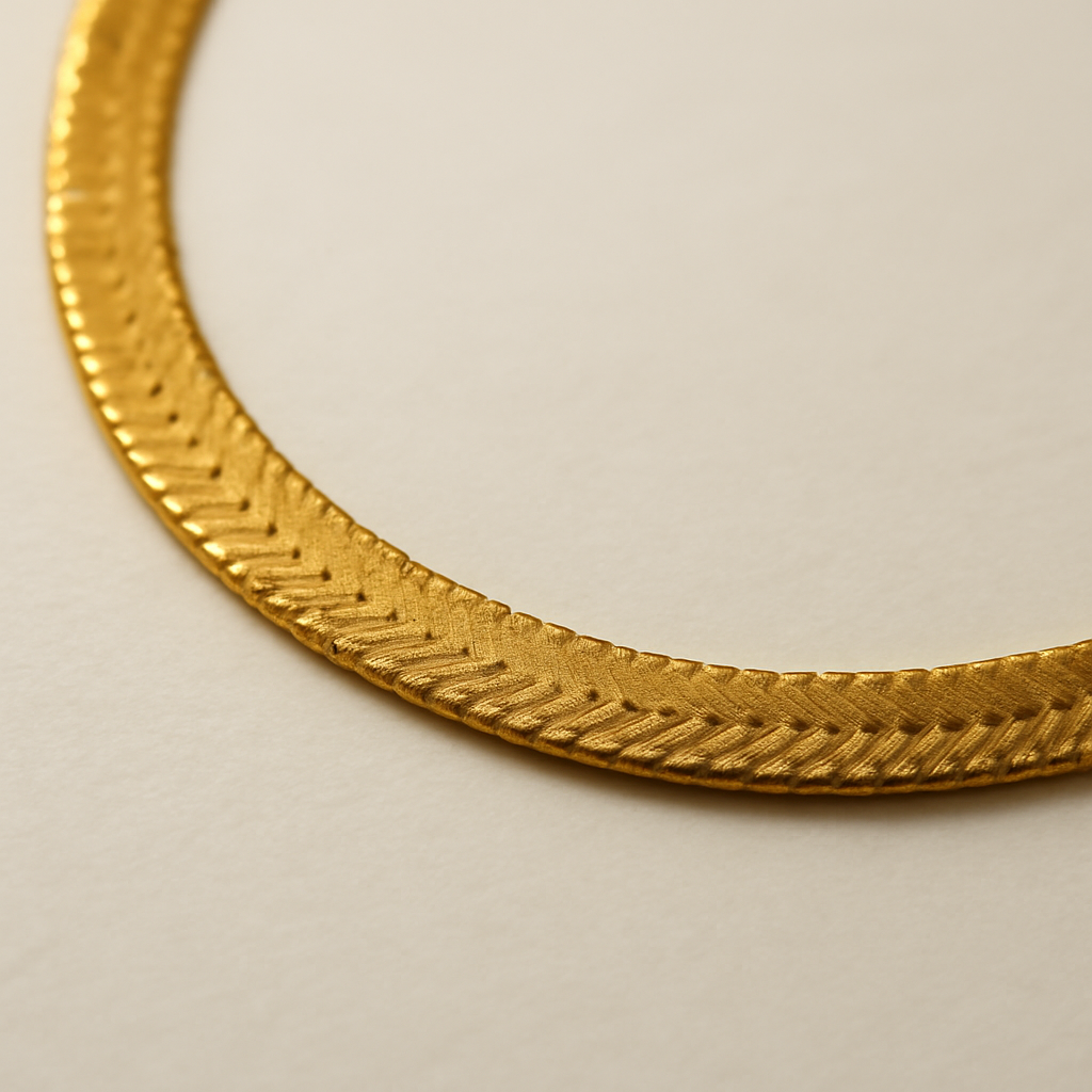 Men's Golden Snake Chain